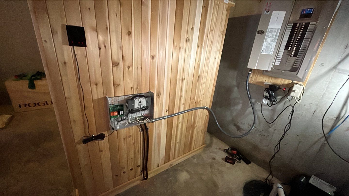 Electrical for Sauna Installation Lee's Summit MO